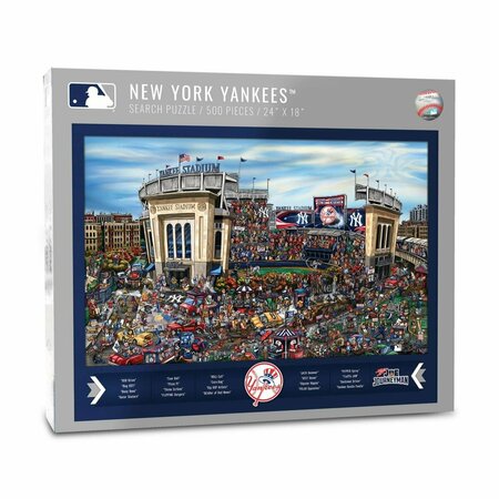 YOUTHEFAN New York Yankees Joe Journeyman Puzzle - 500 Piece YO627038